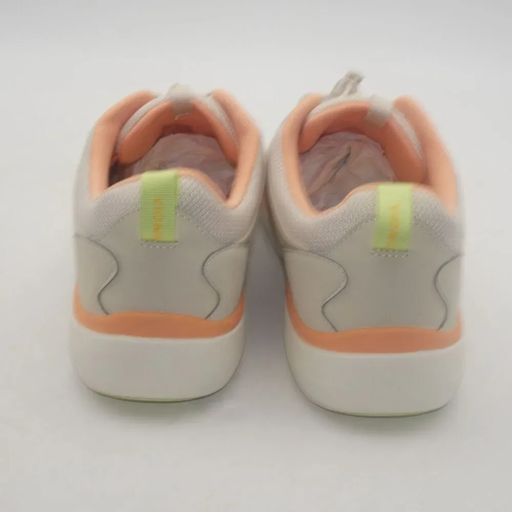 NEW Vionic Olessa Walking Orthotic Shoes Sneakers Women's 11 Cream Apricot Tan